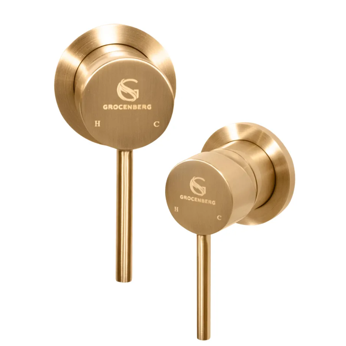 Приобрести grocenberg встраиваемый смеситель для раковины, бронза gb511br