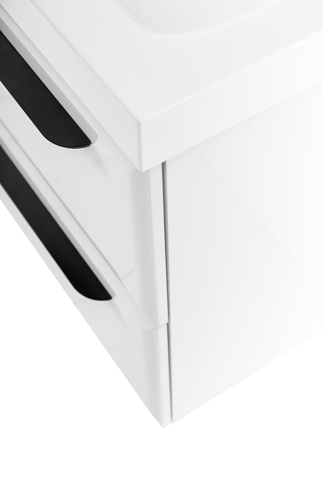 Приобрести cezares тумба подвесная с раковиной eco 120 см bianco opaco, белая матовая eco-1200-4c-so-2-bo