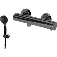 CEZARES Смеситель для душа LEAF, черный матовый LEAF-D-NOP