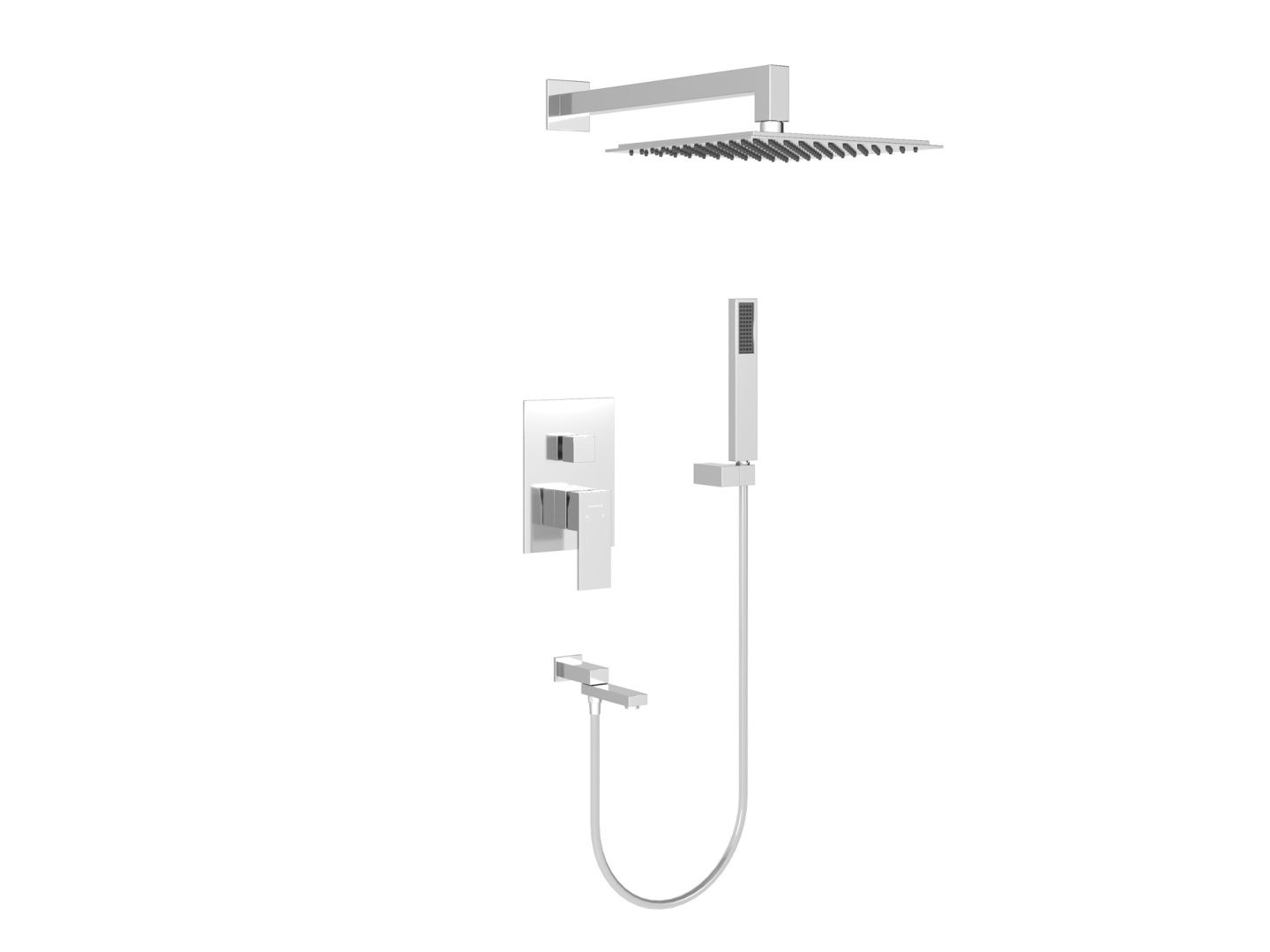 Приобрести hayzburg встраиваемая душевая система,хром hb-1001ch