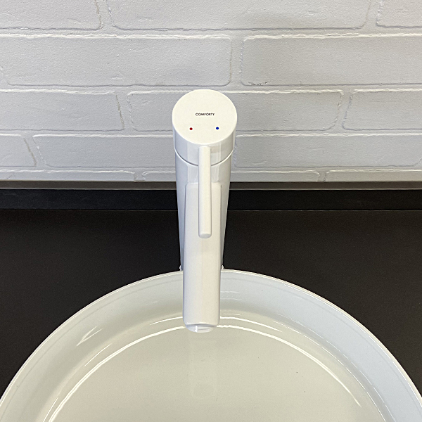 Приобрести comforty смеситель для раковины, белый, fc018b-ckbt