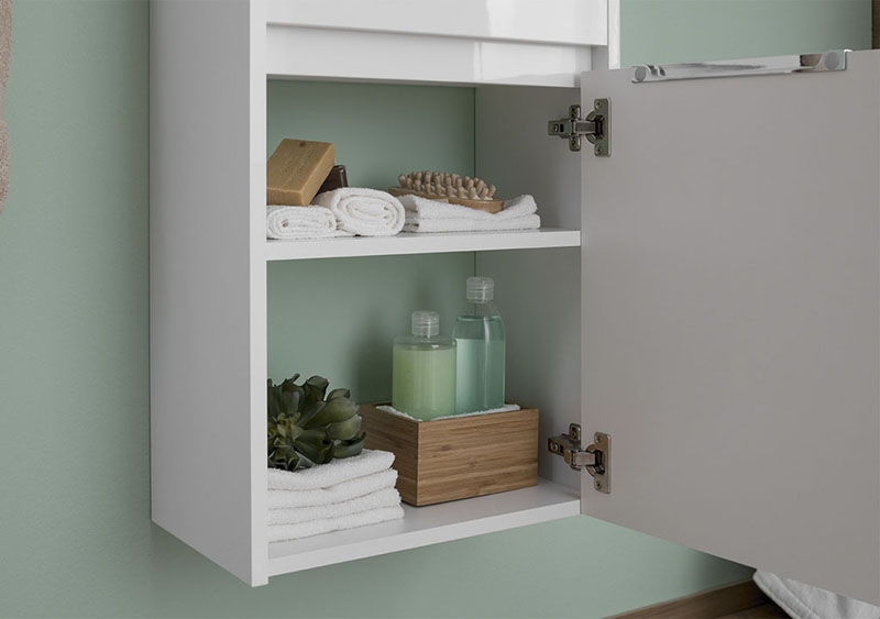 Приобрести aquanet тумба с раковиной дувр 45 см, см, белая