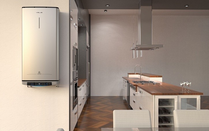 Приобрести ariston электрический водонагреватель velis lux inox pw abse wifi 50 универсальный монтаж
