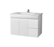 Mirsant Тумба подвесная Next 100\1 100 см с раковиной More -100 УТ000086062