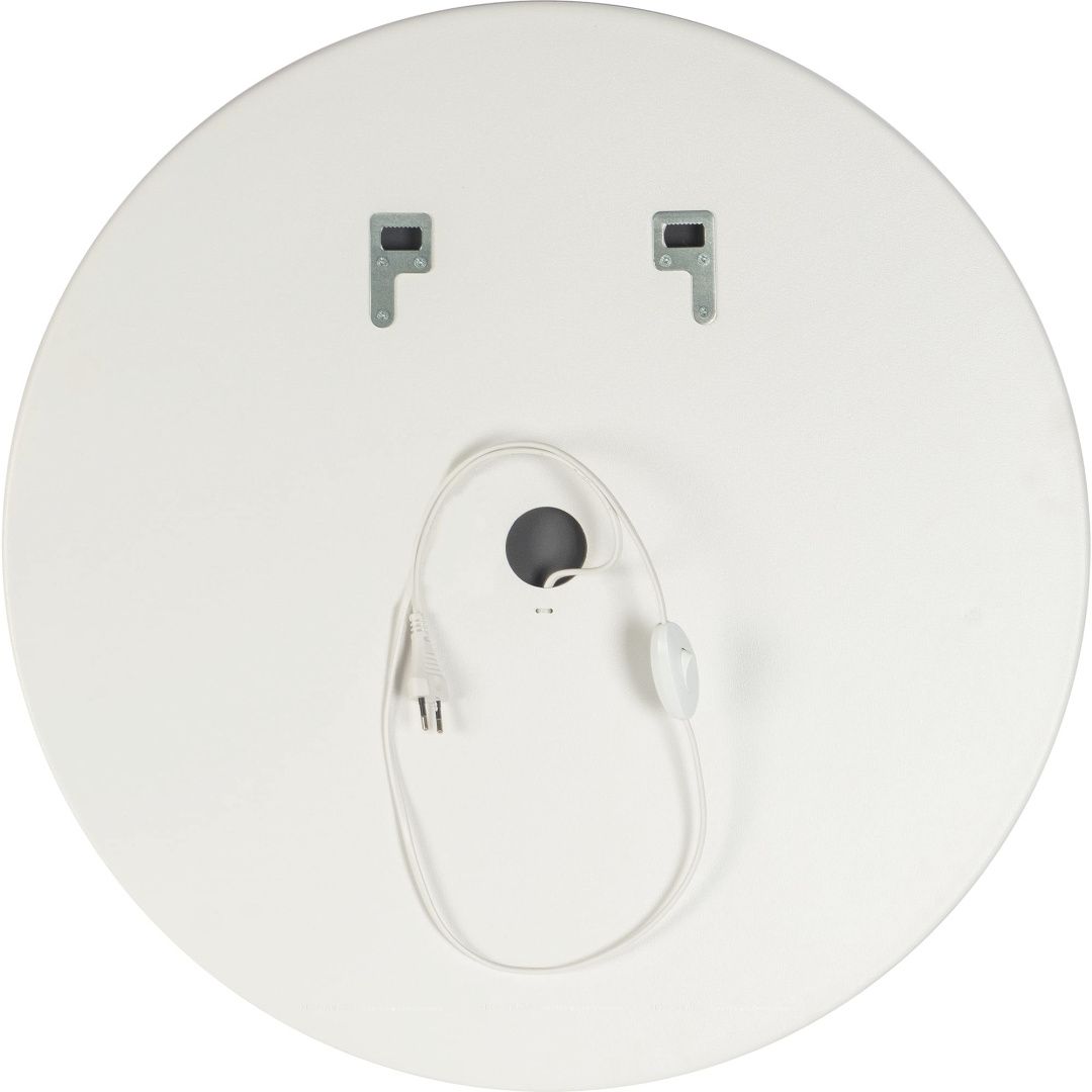 Приобрести continent зеркало с подсветкой мальта люкс 64х64 см, белое