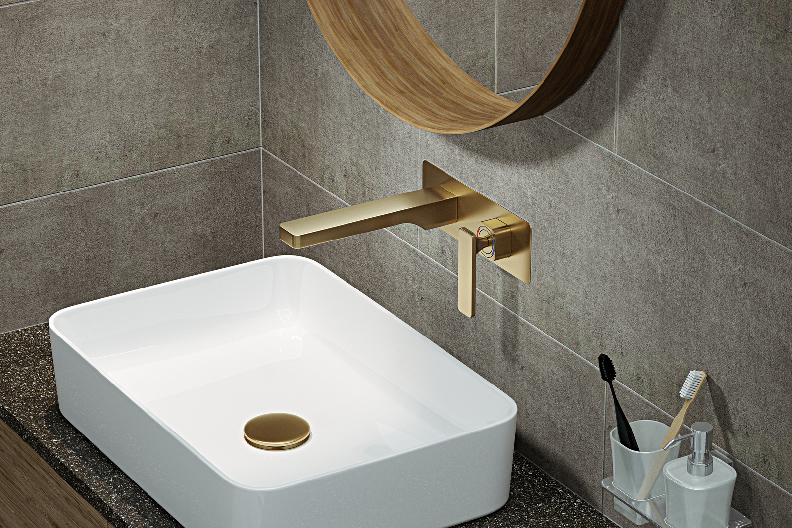 Приобрести смеситель для раковины встроенный timo torne 4371/02sm антик