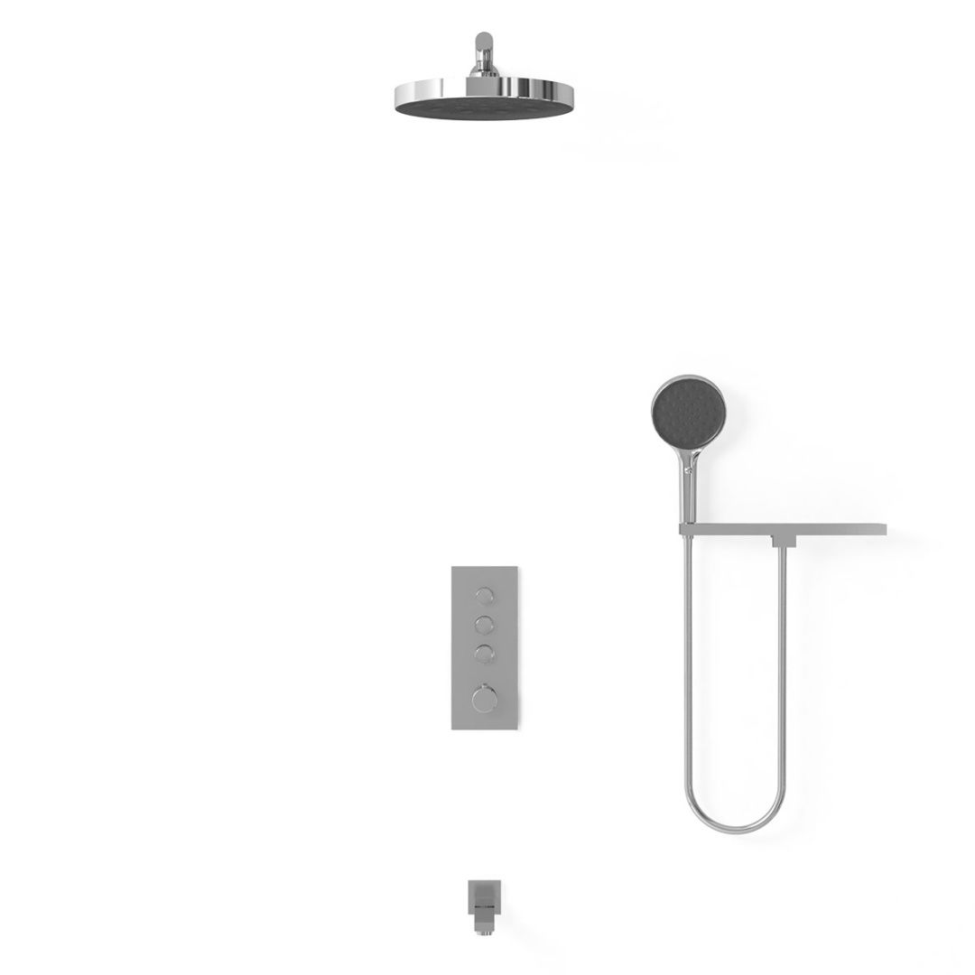Приобрести vincea встраиваемая душевая система с термостатом, хром vsfw-433ti2rch