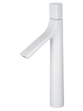 Смеситель для раковины высокий WONZON & WOGHAND The ONE, Белый матовый (WW-H1011-MW)