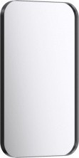 Зеркало Aqwella Accent 50 см, черное RM0205BLK