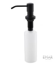 Emar Дозатор для моющего средства, черный ЕД-401D.Black