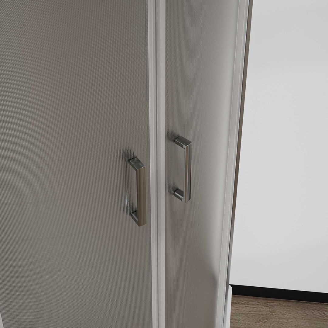 Приобрести vincea душевое ограждение city 90х90 см, текстурное, хром vsq-5ct900mt