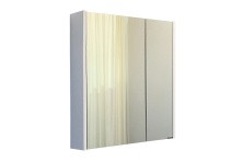 Сomforty Зеркало-шкаф "Женева-75", дуб белый