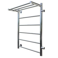 Тругор Водяной полотенцесушитель Аспект П6 500х800 мм R с полкой и боковым подводом, хром 00-00015901