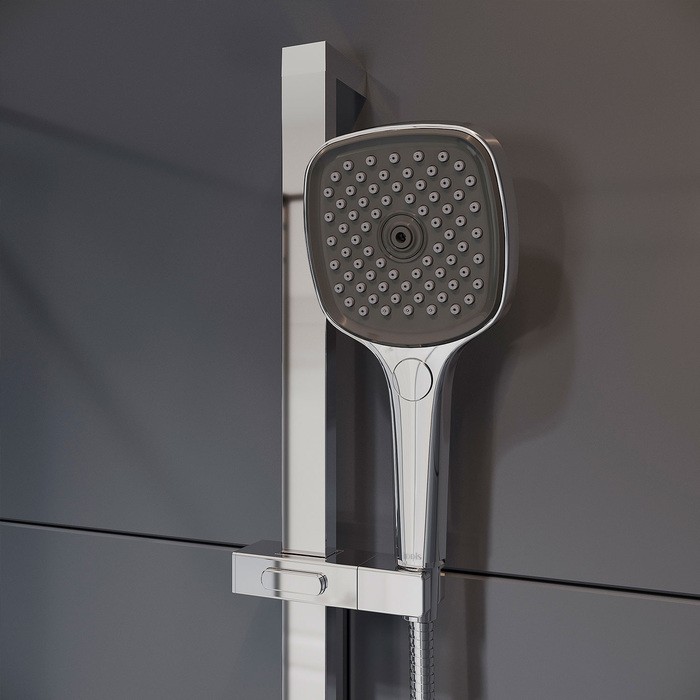 Приобрести iddis душевая лейка slide 3f 256,7мм, трехрежимная, хром sli3f0ci18