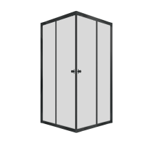 Triton Душевое Ограждение Вента БВ 100x100 см, черное Щ0000054477
