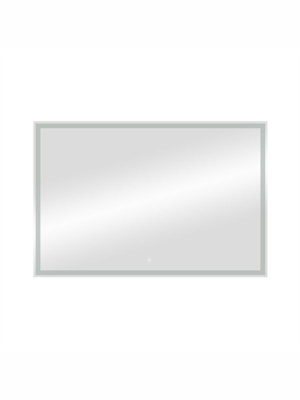 Приобрести continent зеркало с подсветкой mercury 100х70 см, сенсорный включатель, белое