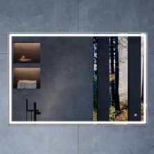 Vincea Зеркало 120х80 см, с led подсветкой, сенсор, диммер VLM-3VN120