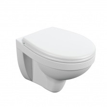 Подвесной унитаз Cersanit Delfi с крышкой дюропласт p30416