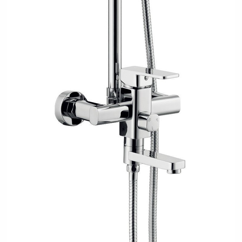 Приобрести haiba душевая система, прямоугольная d-260мм, хром hb2402