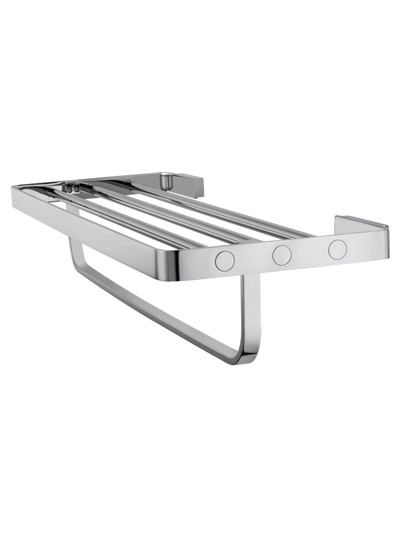 Приобрести полотенцедержатель с полкой wonzon & woghand lotte, хром (ww-8381a)