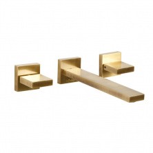 CEZARES Смеситель для раковины UNIKA, скрытый монтаж, 3 отверстия, бронза UNIKA-BLI3-02