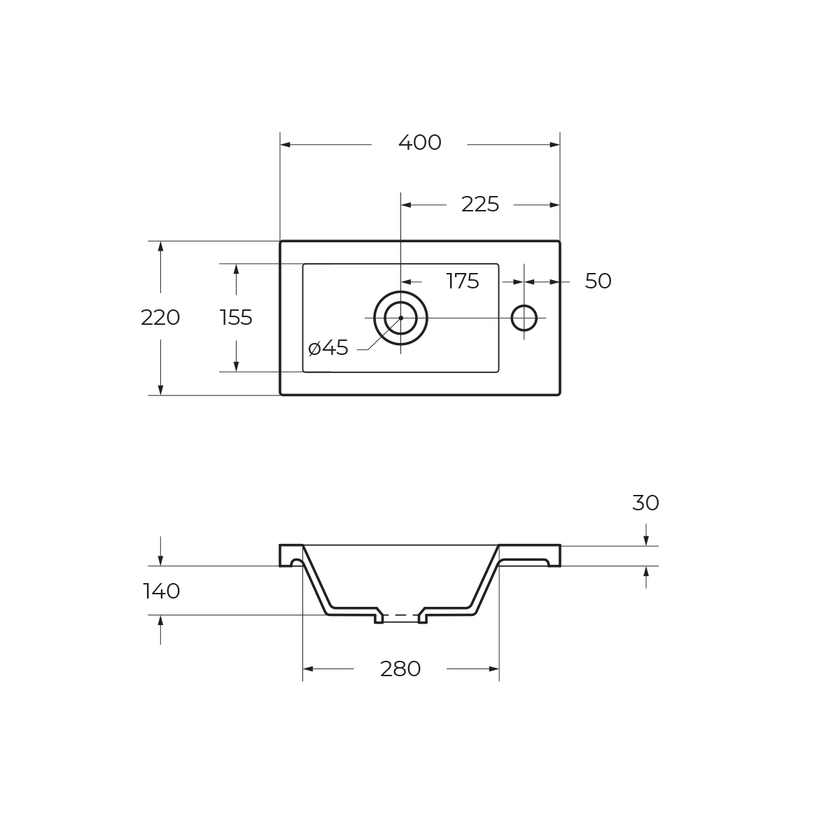 Приобрести belbagno тумба с раковиной pietra mini 40 см, подвесная с дверью 40-r stucco cemento, белая раковина