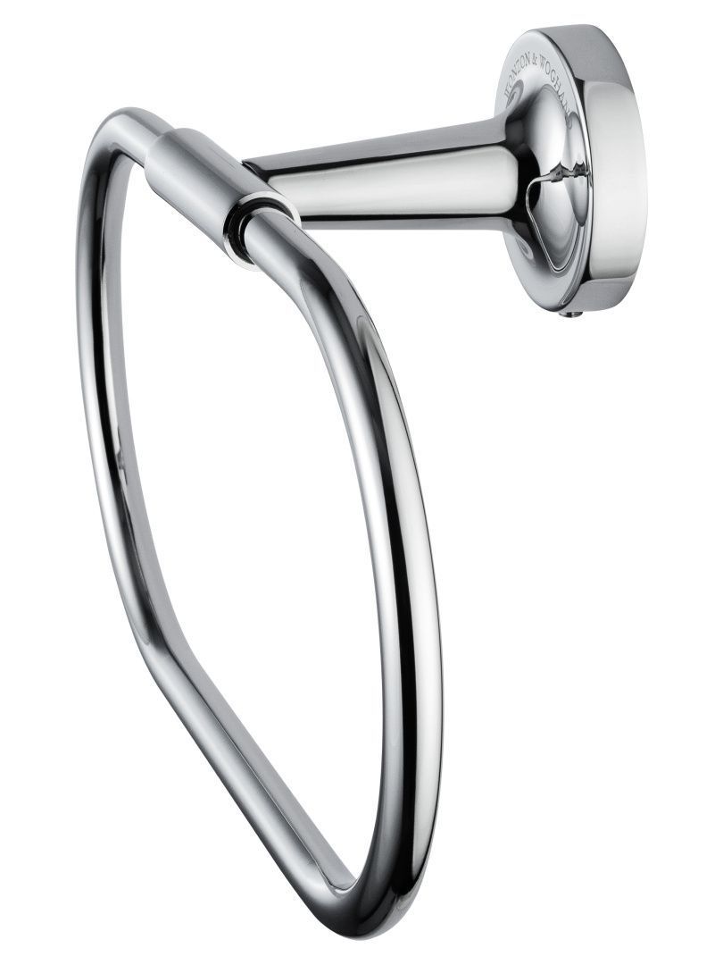 Приобрести кольцо для полотенец wonzon & woghand simple, хром (ww-6513)