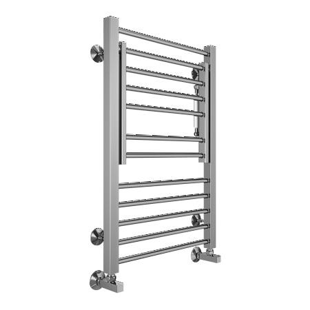 Приобрести terminus полотенцесушитель валенсия п12 50х80 см, с полкой, водяной, хром