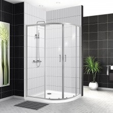 Ограждение душевое BelBagno Uno 1200x800 хром/прозрачное