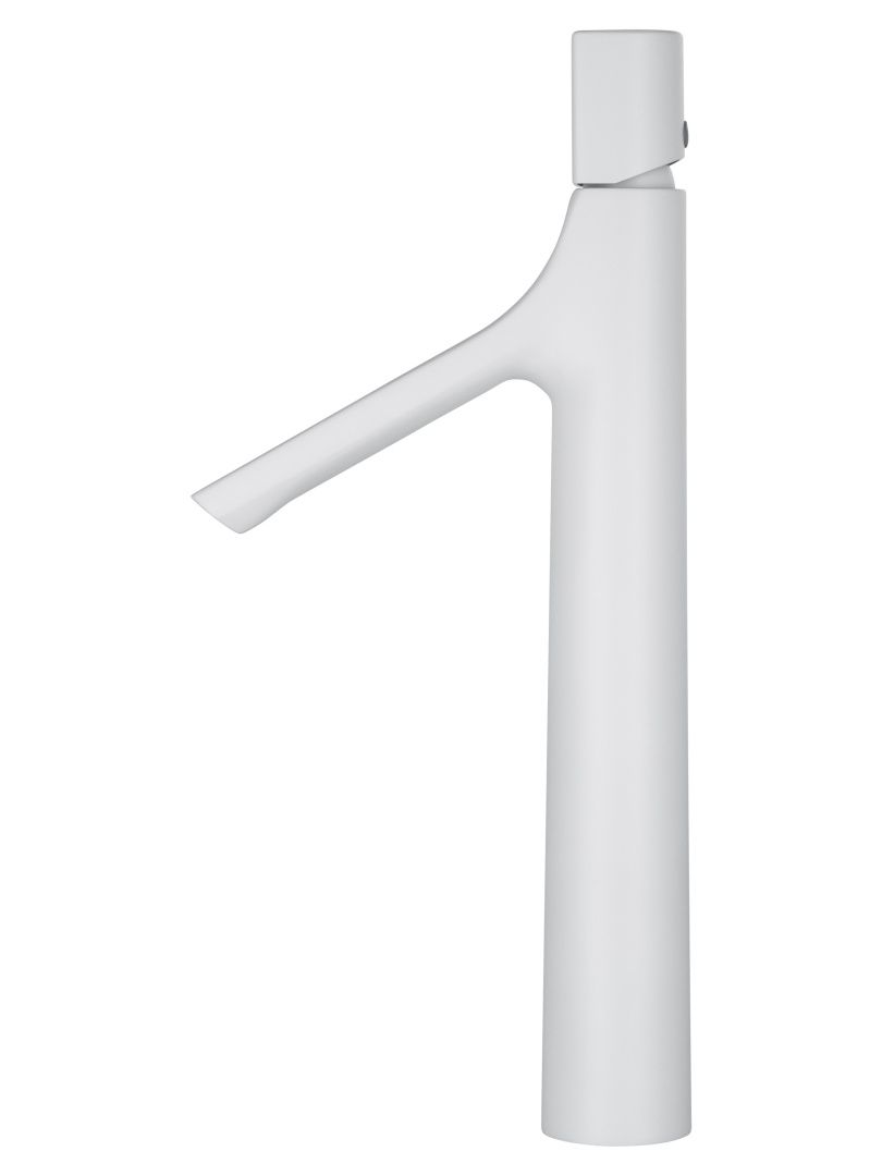 Приобрести смеситель для раковины высокий wonzon & woghand the one, белый матовый (ww-h1011-mw)