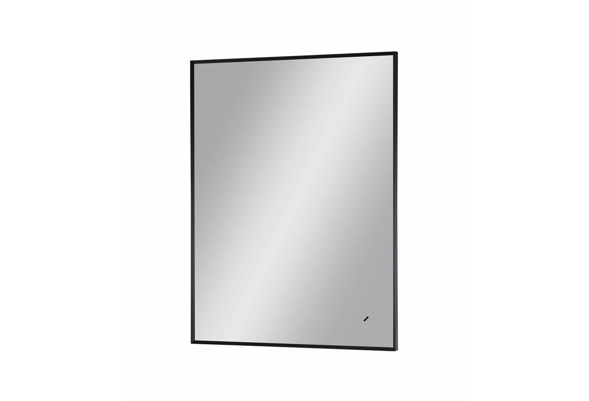 Приобрести continent зеркало с подсветкой meridian black 60х80 см, черное