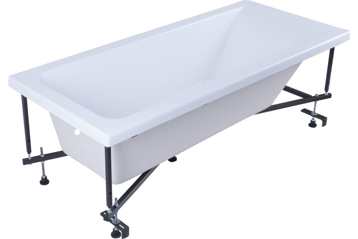 Приобрести aquanet акриловая ванна bright 175x70 см, белая