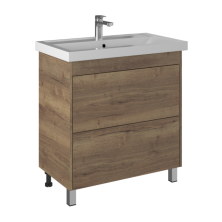 Briz Тумба напольная RICCI TOBACCO 80 см, дуб веллингтон, Т8-80