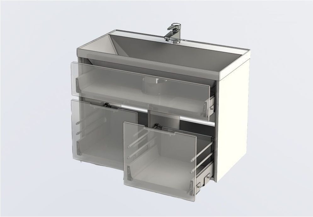 Приобрести aquanet тумба с раковиной латина 90 см, белая 00212933