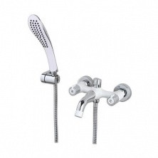 Gappo Смеситель для ванны и душа G3249, белый\хром 85251