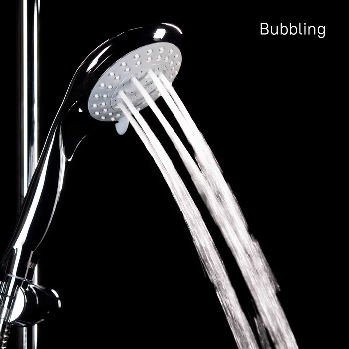 Приобрести iddis душевая лейка 5f 267мм, пятирежимная, хром a10161