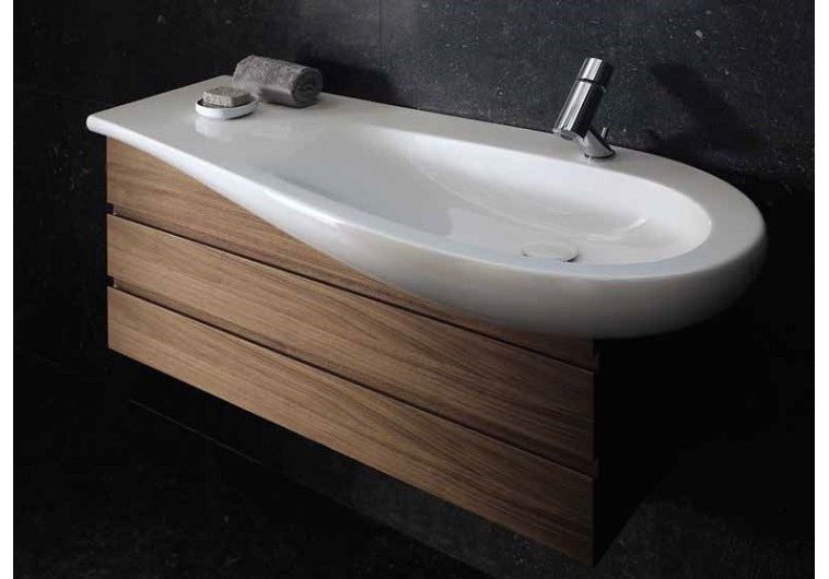 Приобрести раковина столешница laufen ilbagnoalessi one 90 см 8.1497.6.400.104.1