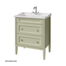 Caprigo Тумба с раковиной ALBION CONCEPT 70 см, зеленая