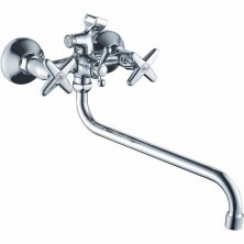 HAIBA Смеситель для ванны 221мм, хром HB-2220