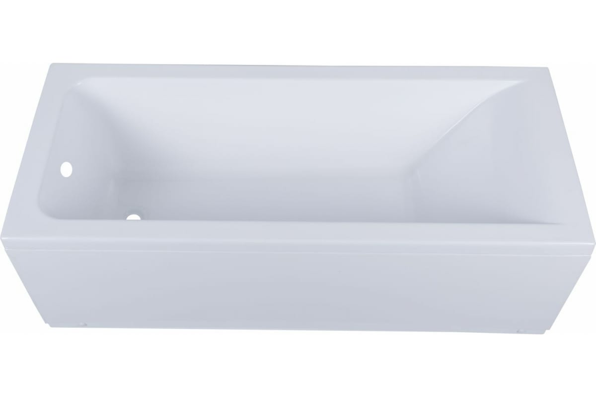 Приобрести aquanet акриловая ванна bright 175x75 см, белая