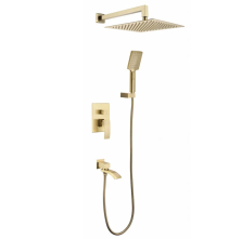 Grocenberg Встраиваемая душевая система, бронза GB5007BR