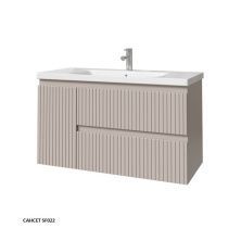 Caprigo Тумба с раковиной FORTE STRIPE 100 см, левая, сансет