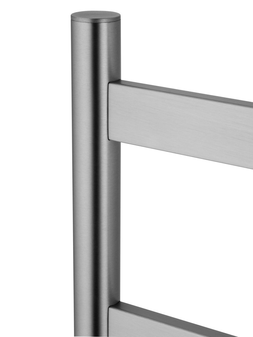 Приобрести полотенцесушитель электрический напольный wonzon & woghand essen, брашированный никель (ww-a406-br)