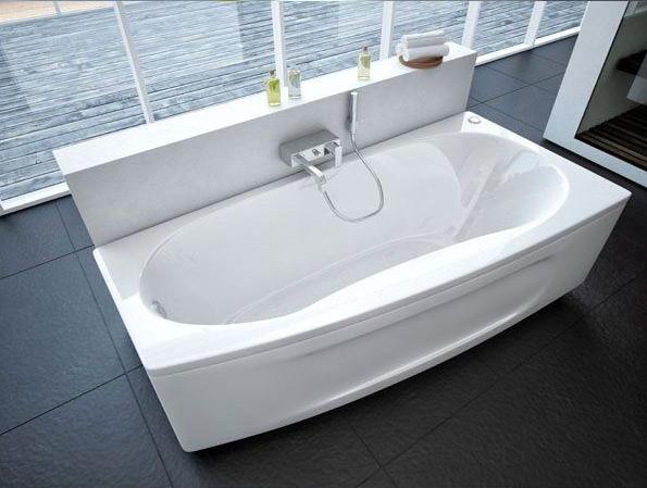 Приобрести акриловая ванна асимметричная aquatek пандора r 160x75 см