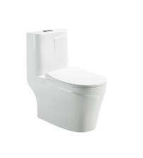 Sole Унитаз моноблок STATUS, безободковый с сиденьем дюропласт, микролифт УТ000090748