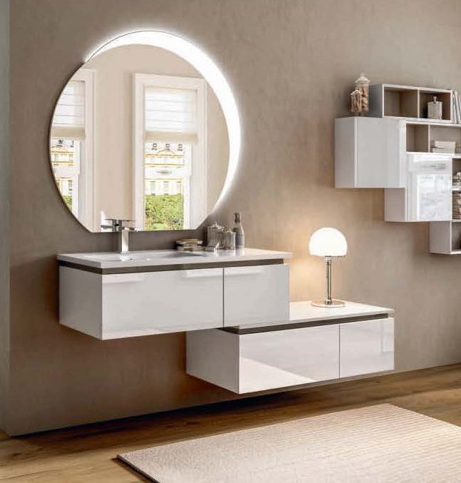 Приобрести cezares зеркало 108х100см, led подсветка, bluetooth 45010