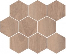 Плитка напольная Kerama Marazzi Монруж Капучино светлый полотно 37х31 из 9 частей 12х10.4