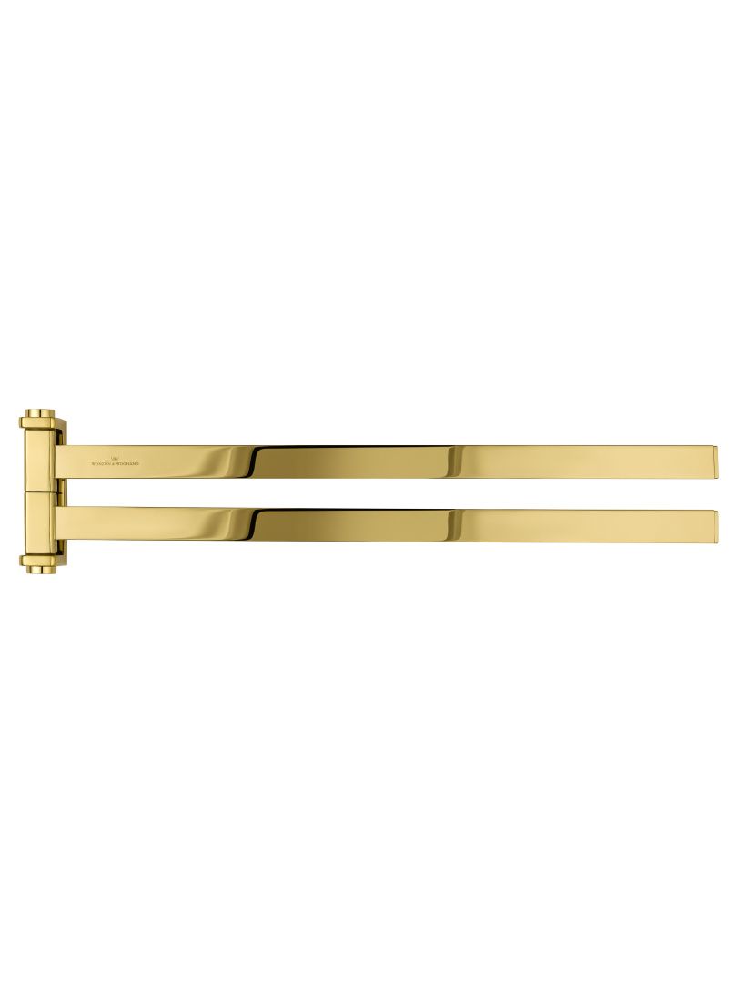 Приобрести полотенцедержатель поворотный wonzon & woghand eclipse, глянцевое золото (ww-9131-lg)