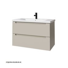 Caprigo Тумба с раковиной TERMIN-Smalty 90 см, бежевая, эмаль