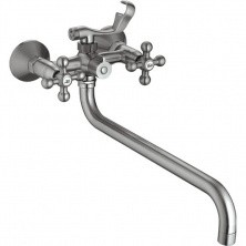 HAIBA Смеситель для ванны 222мм, сатин HB-2619-5